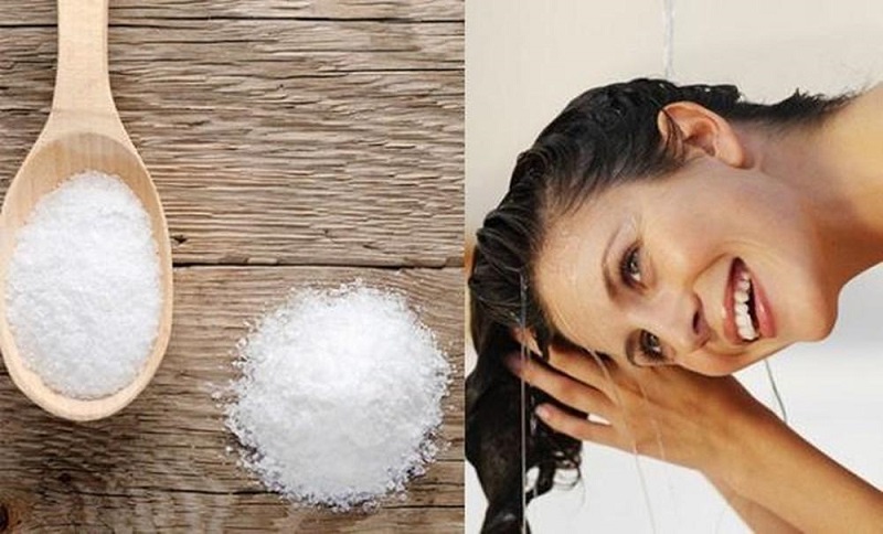 3 cách gội đầu với muối cực kỳ hiệu quả giảm rụng tóc, trị gàu