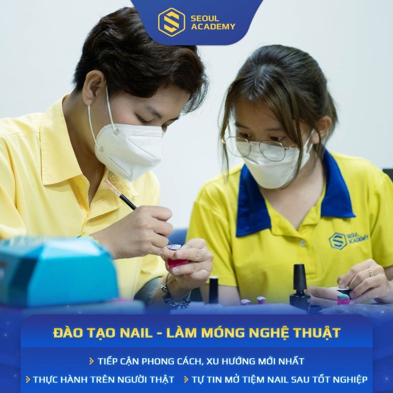 Top 13+ địa chỉ đào tạo nghề nail tại Hà Nội uy tín hàng đầu