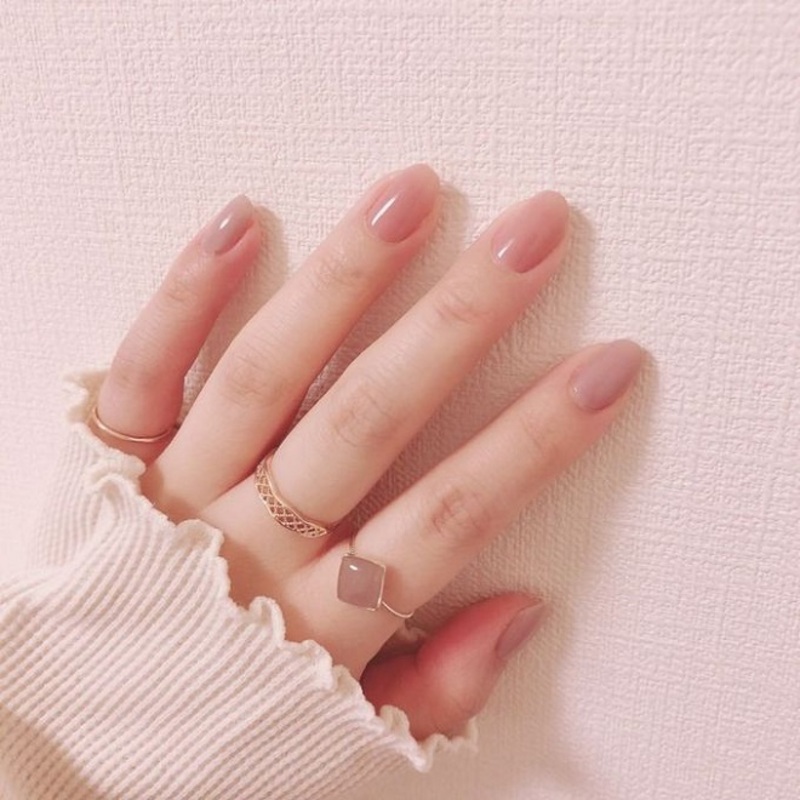 Tham khảo 10 bộ nail hồng đất cực đẹp và thu hút