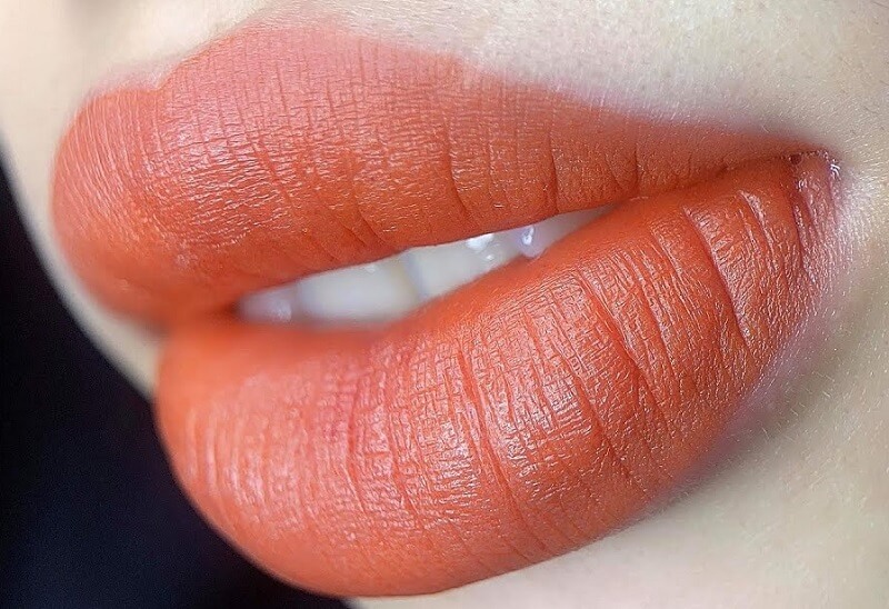 Phun môi màu cam đất – Màu sắc môi ngọt ngào, quyến rũ