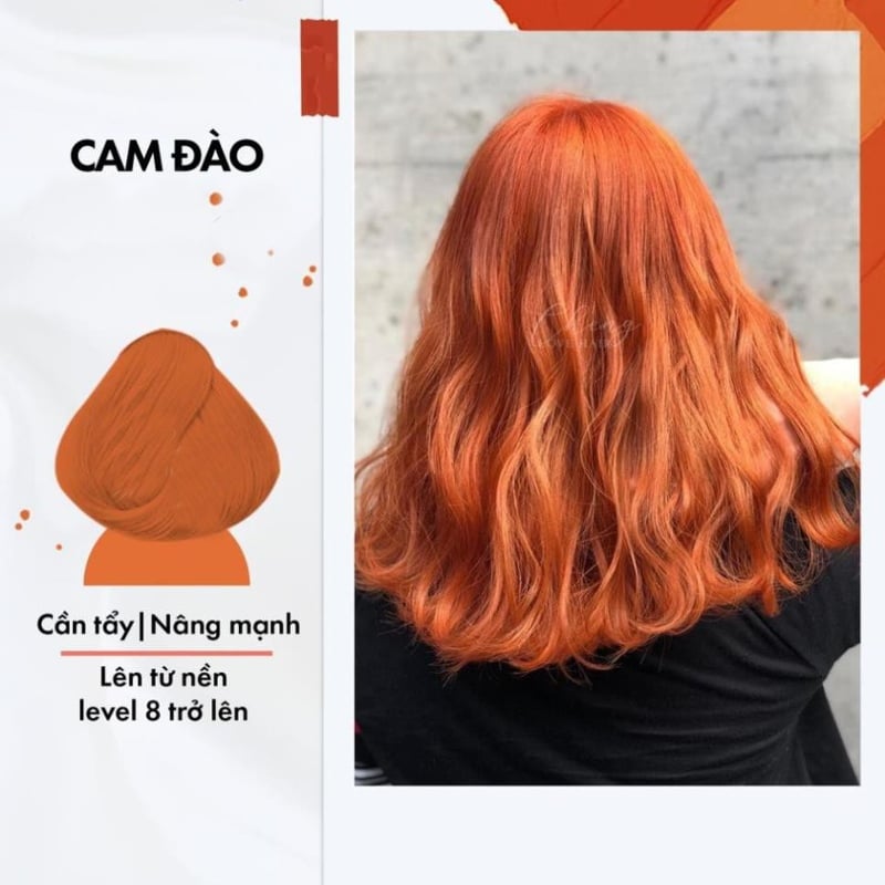 Top 10 nhuộm tóc màu cam cực “cháy” cho mùa hè này