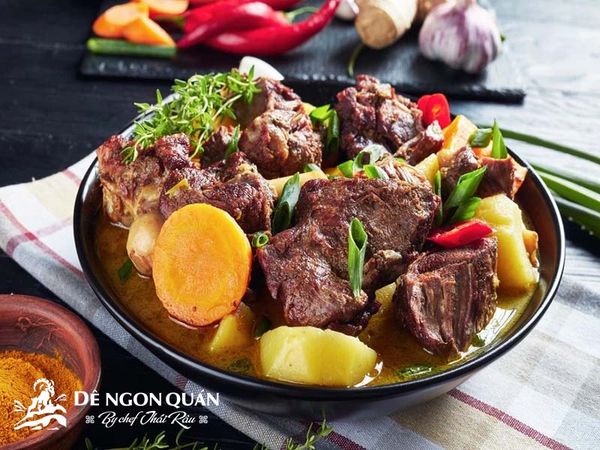 Cách nấu cà ri dê vạn người mê !