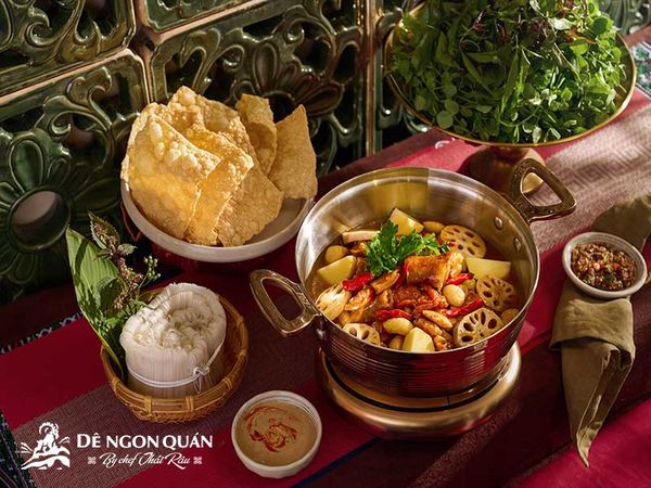 Nguyên liệu & cách nấu lẩu dê khô Trung Quốc