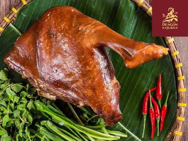 Cách làm món đùi dê quay tại Dê Ngon Quán