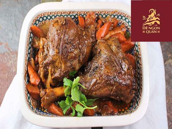 Món dê đút lò tại dê ngon quán