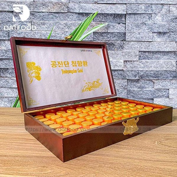 An cung bổ não Trầm Hương Jimhyangdan Gold hộp 60 viên chính hãng Hàn Quốc