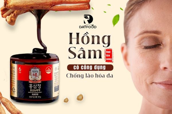 Hồng sâm có tác dụng gì với bệnh ung thư