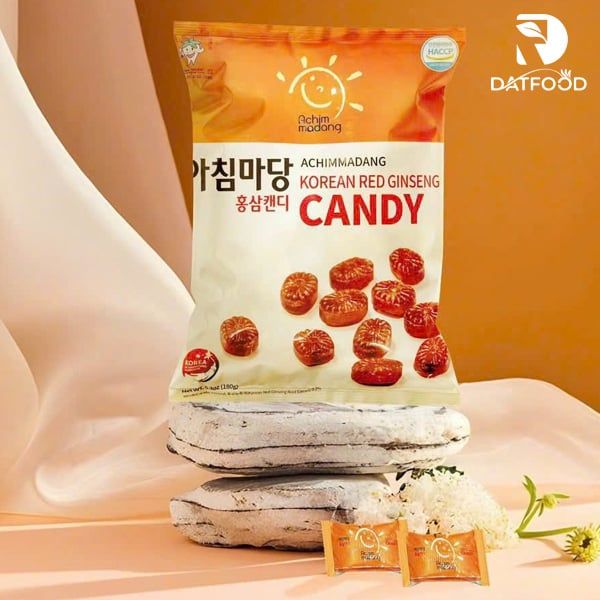 Kẹo hồng sâm Achimmadang dạng gói chính hãng Hàn Quốc