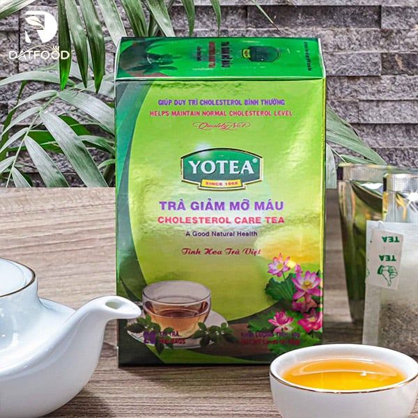 Trà túi lọc trà giảm mỡ m.áu Yotea hộp 40g chính hãng