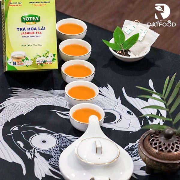 Tác dụng của trà hoa lài Yotea đối với sức khỏe.