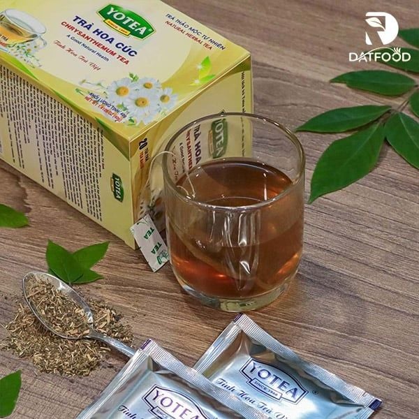 Hướng dẫn cách sử dụng và bảo quản trà hoa cúc Yotea hiệu quả