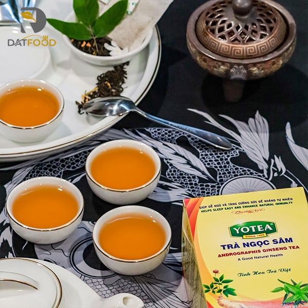 Tác dụng của trà Ngọc sâm Yotea đối với sức khỏe.