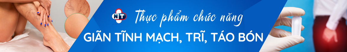 Hỗ trợ trị giãn tĩnh mạch, trĩ, táo bón