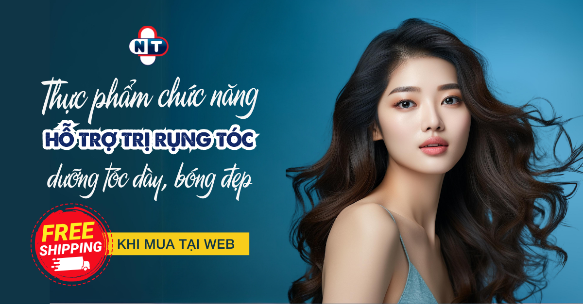 Hỗ trợ làm đẹp tóc, dưỡng và trị rụng tóc