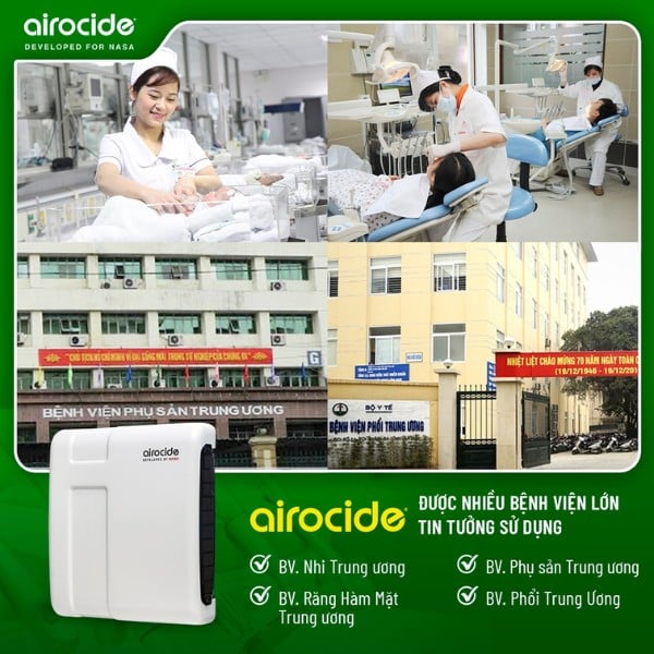 Ứng dụng UV mua lại nền tảng công nghệ Airocide® để giảm mầm bệnh trong không khí