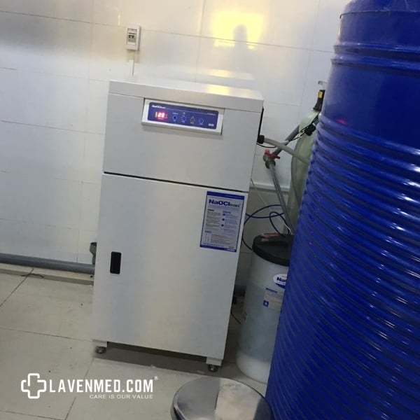 Diệt Vi Khuẩn Hiệu Quả 99,9% Trong 30 Giây Với Máy tạo nước khử khuẩn NaOClean