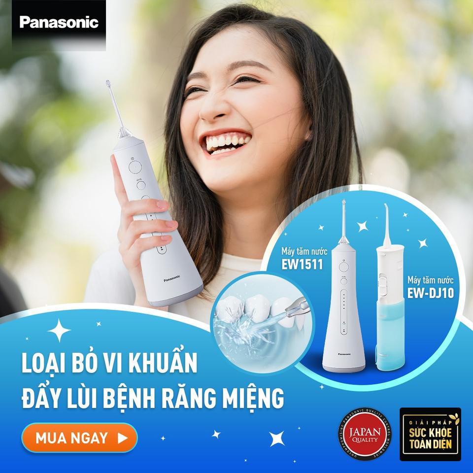 Có nên mua máy tăm nước Panasonic? Loại nào là tốt nhất?