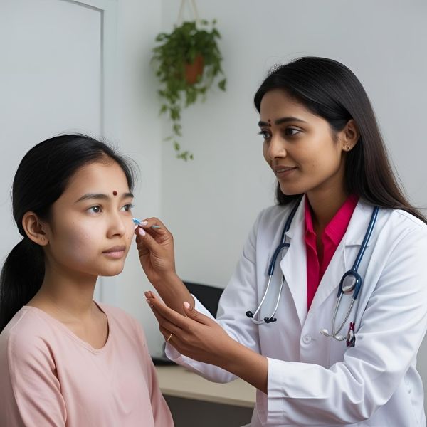 Trước khi thực hiện chăm sóc da mặt, bạn cần phải tham khảo ý kiến bác sĩ da liễu để chắc chắn rằng phương pháp đó an toàn cho bạn