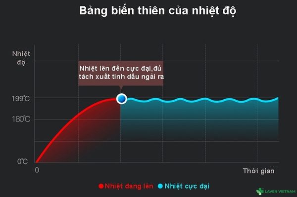 Dải biến thiên nhiệt độ của Máy cứu ngải Maxonga