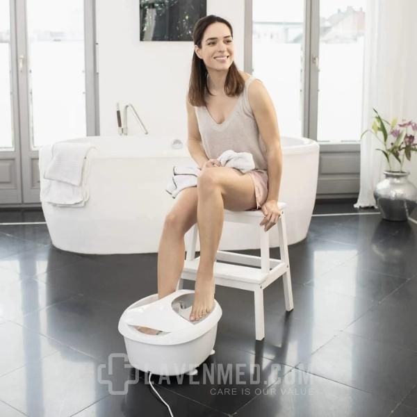 Bồn ngâm chân massage Medisana FS888 - Massage chân bằng bong bóng mạnh mẽ