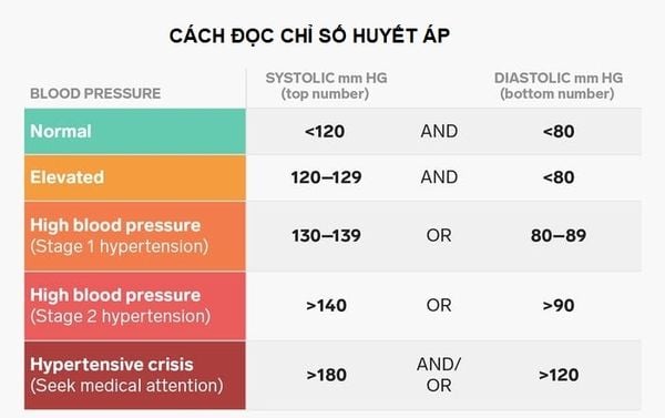 Chỉ Số Huyết Áp: Áp Suất Tâm Thu và Áp Suất Tâm Trương