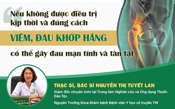 Đau khớp háng gây hạn chế vận động, ảnh hưởng cuộc sống.