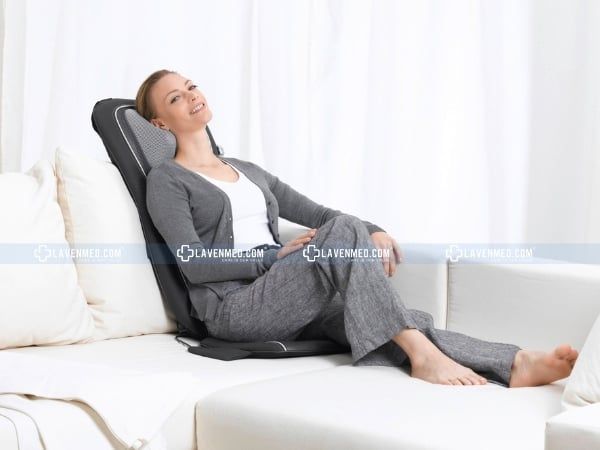 Đệm ghế massage Beurer MG260 giúp thư giãn và giải phóng các cơ bắp mệt mỏi và đau nhức