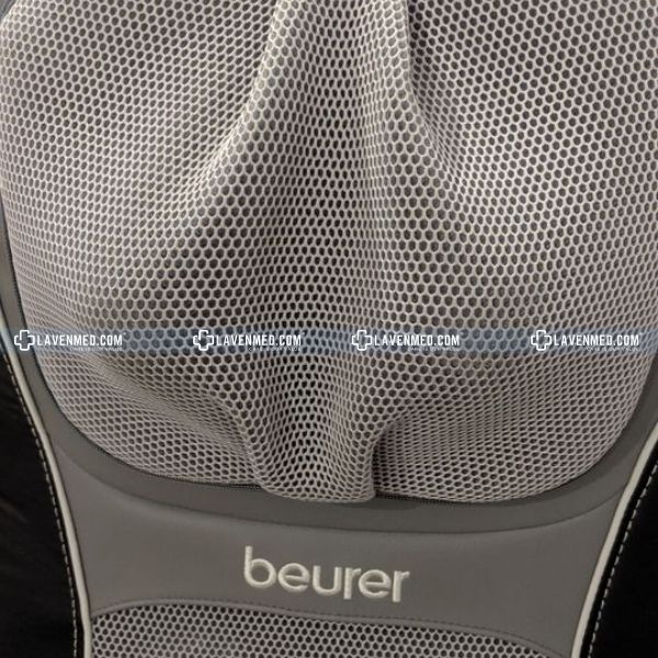 Đệm ghế massage Beurer MG260 với Vải dễ giặt sạch và thuận tiện đặt vào các loại ghế
