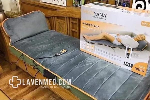 Đệm massage Medisana MM825 Chất liệu mềm mại và ấm áp, dễ vệ sinh