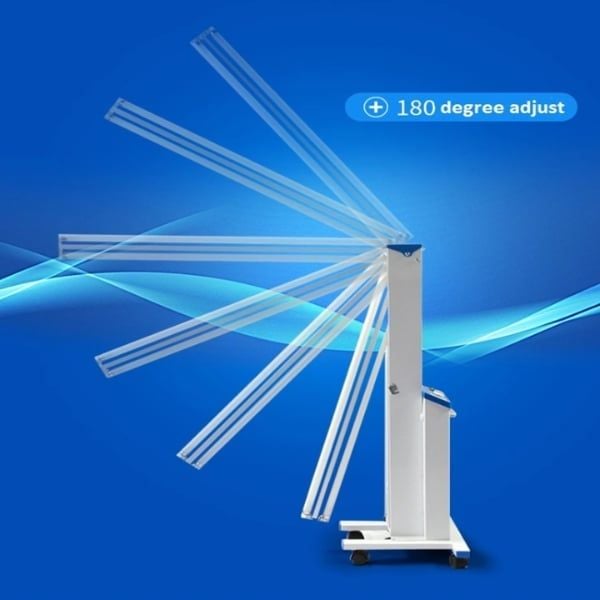 Đèn chiếu tia cực tím di động có hẹn giờ (đèn UV) dễ dàng sử dụng và đảm bảo an toàn khi dùng