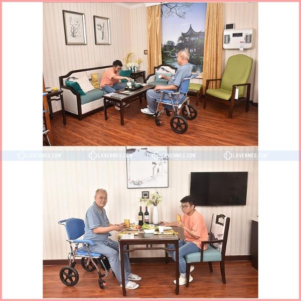 Ghế bô đa năng GBM 018 rất phù hợp cho Gia đình, Viện dưỡng lão, Bệnh viện và Du lịch.