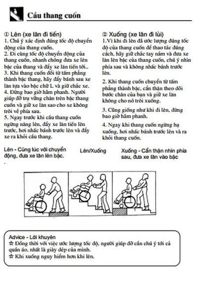 Bạn cần nắm rõ những kiến thức sử dụng xe lăn tay để đảm bảo an toàn cho người thân
