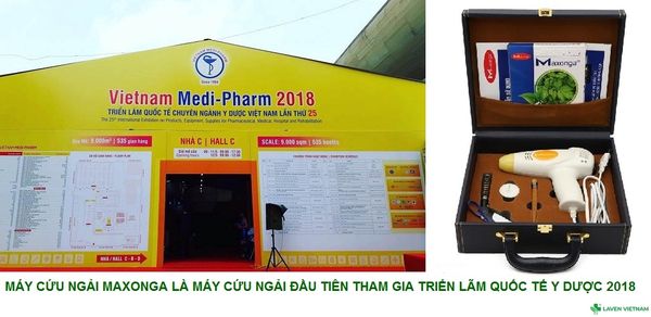 Máy cứu ngải Maxonga tham gia triển lãm thiết bị y dược