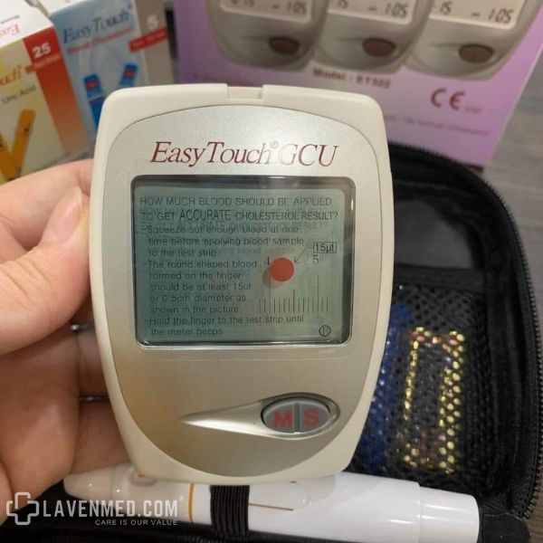 Máy đo đường huyết 3 trong 1 Easy Touch GCU ET322 tổng hợp 3 trong 1