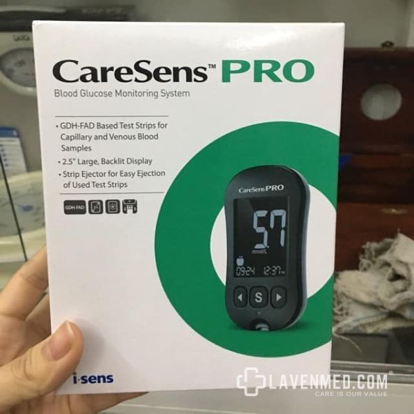 Hộp đựng Máy đo đường huyết CareSens Pro