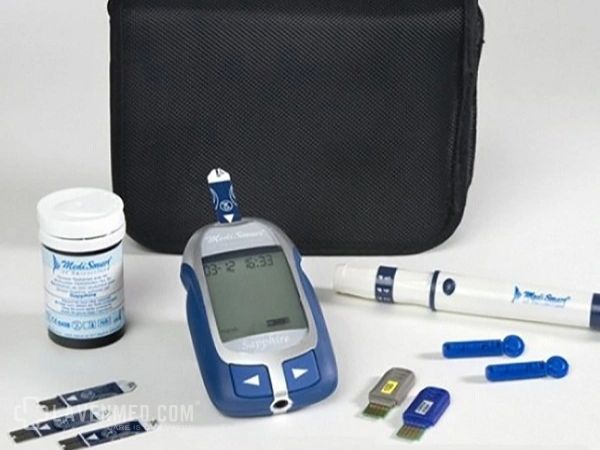Máy đo đường huyết Sapphire Plus của thương hiệu Medismart, Thụy Sĩ