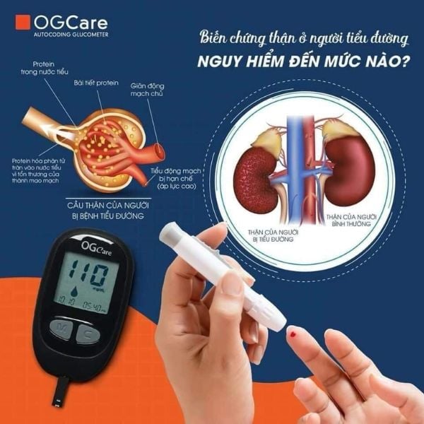 Máy đo đường huyết Ogcare  sử dụng công nghệ ISO 15197:2015, cung cấp kết quả nhanh chóng dưới 5s.
