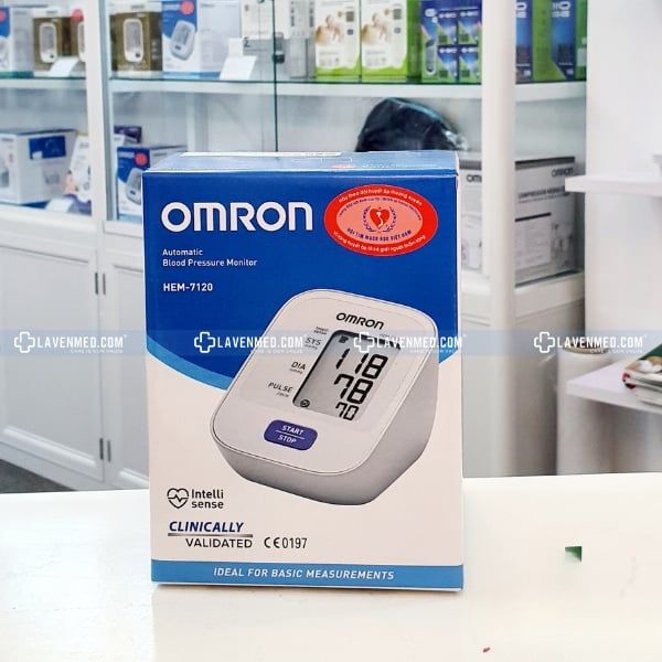 Máy đo huyết áp bắp tay Omron HEM 7120