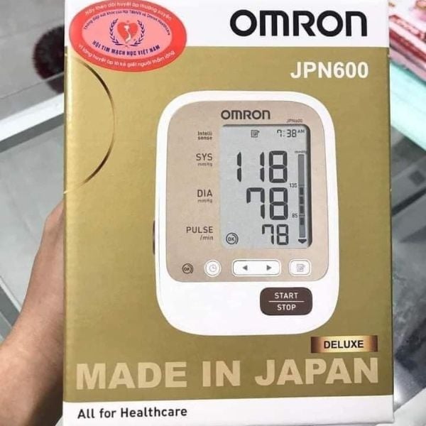 Hộp đựng máy đo huyết áp bắp tay Omron JPN600