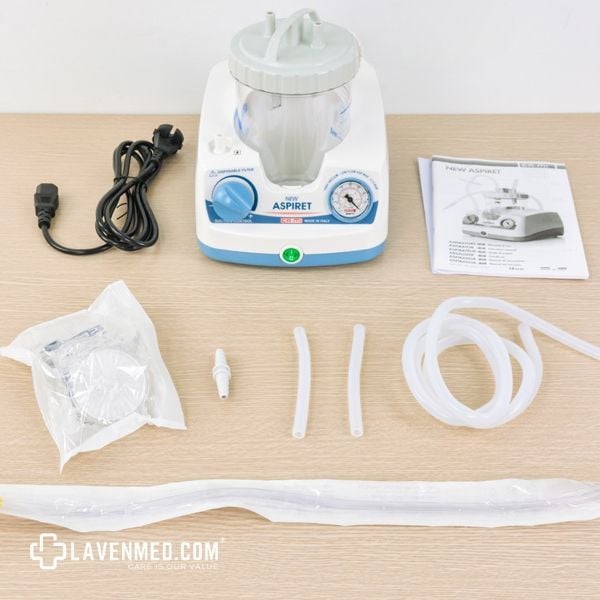 Trọn bộ Máy hút dịch trẻ em Cami New Aspiret