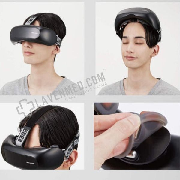 Máy massage mắt Mono Lourdes AX-HXL350 Chăm sóc mắt với mức chuyển động vừa phải làm đôi mắt khỏe