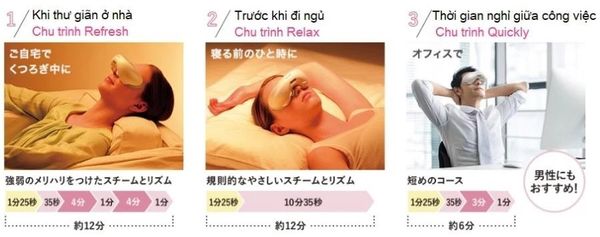 Máy massage mắt Panasonic EH-SW68 là một sản phẩm hữu ích cho những người làm văn phòng hoặc học tập nhiều