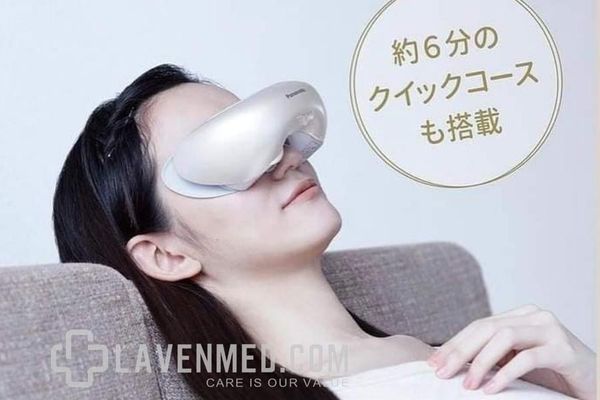 Máy massage mắt Panasonic EH-SW68 Dễ dàng sử dụng máy massage mắt khi nằm nghỉ