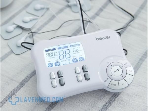Máy massage xung điện trị liệu Beurer EM80 với TENS - giảm đau