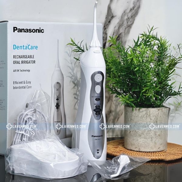 Máy tăm nước Panasonic EW1411 nhập khẩu từ Đức, công nghệ tia nước phun áp lực cao