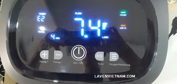 Máy tạo oxy 5 lít Carer CR-P5W (Xuất Mỹ) Điều khiển từ xa không dây