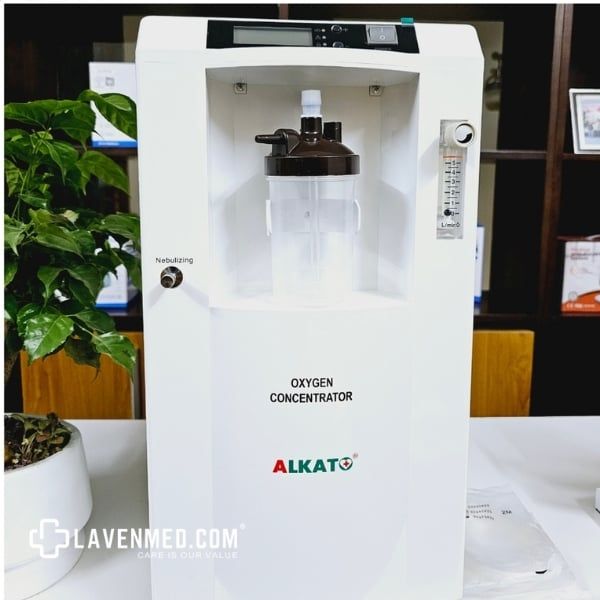 Máy Tạo Oxy Alkato SZ-5AW 5 lít/phút Tạo ra oxy có nồng độ y tế