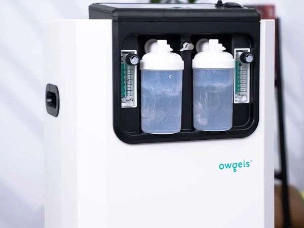 Máy tạo oxy Owgels 10 lít hỗ trợ điều trị các bệnh hô hấp, tắc nghẽn phế quản, suy hô hấp