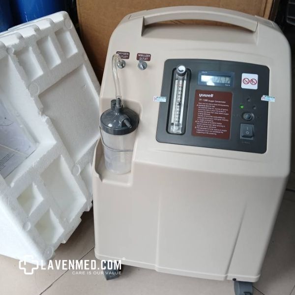 Máy tạo Oxy Yuwell 7F-10W 10 Lít/Phút được sử dụng cho bệnh nhân cần lượng oxy cao