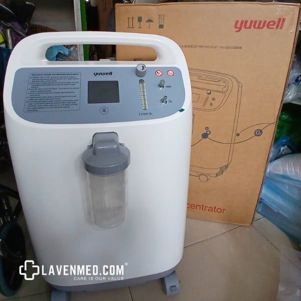 Máy Tạo Oxy Yuwell 8F-10W 10 Lít Tích hợp chức năng xông khí dung
